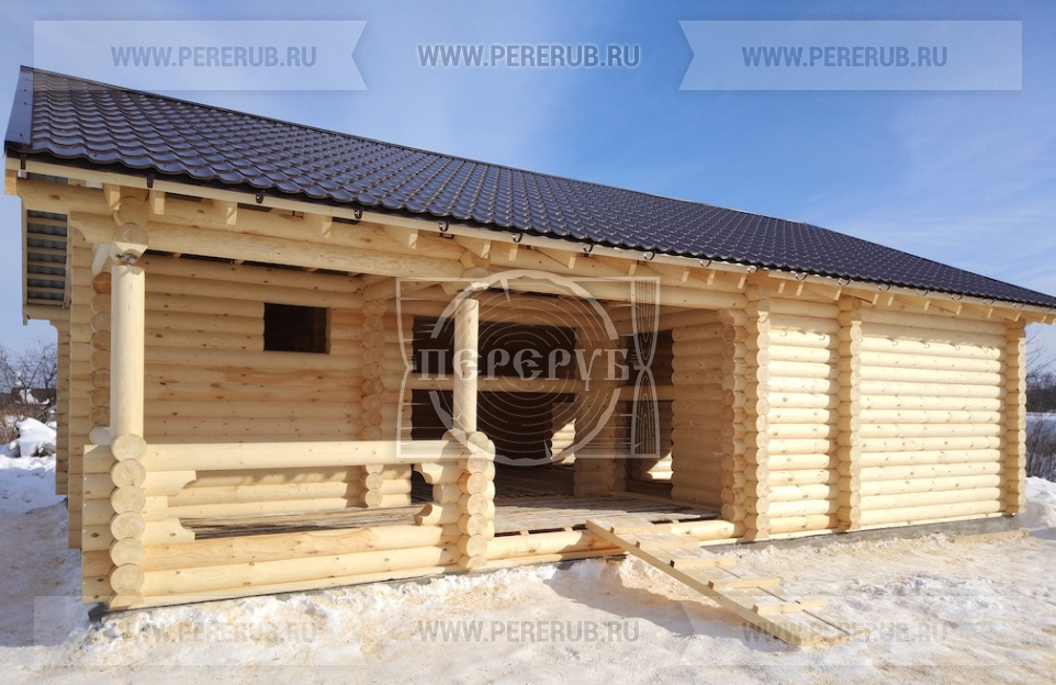 Деревянная баня Валдай 86 (Воскресенский район)