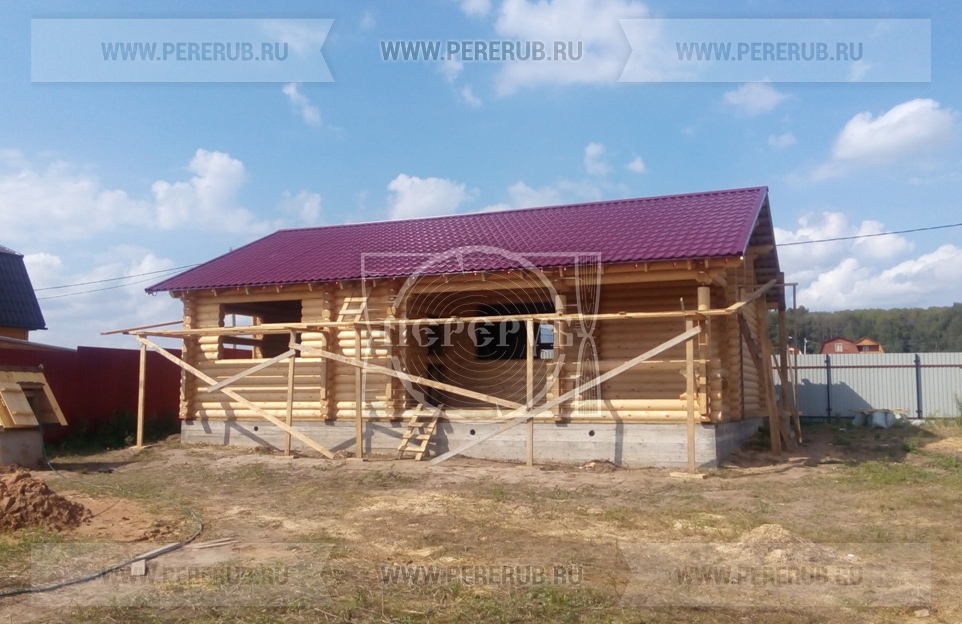 Деревянная баня Валдай 86 (Заокский район)