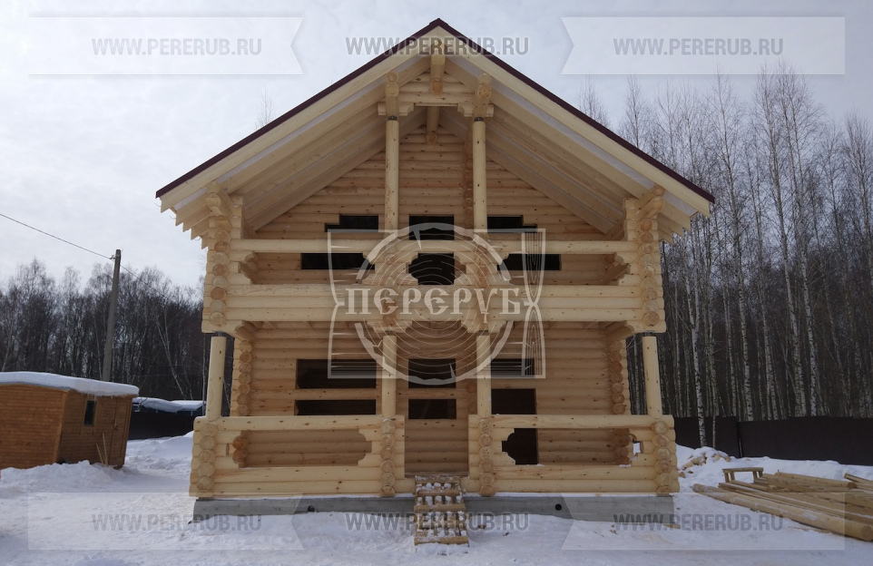 Деревянный дом Валдай 117 (Тула)